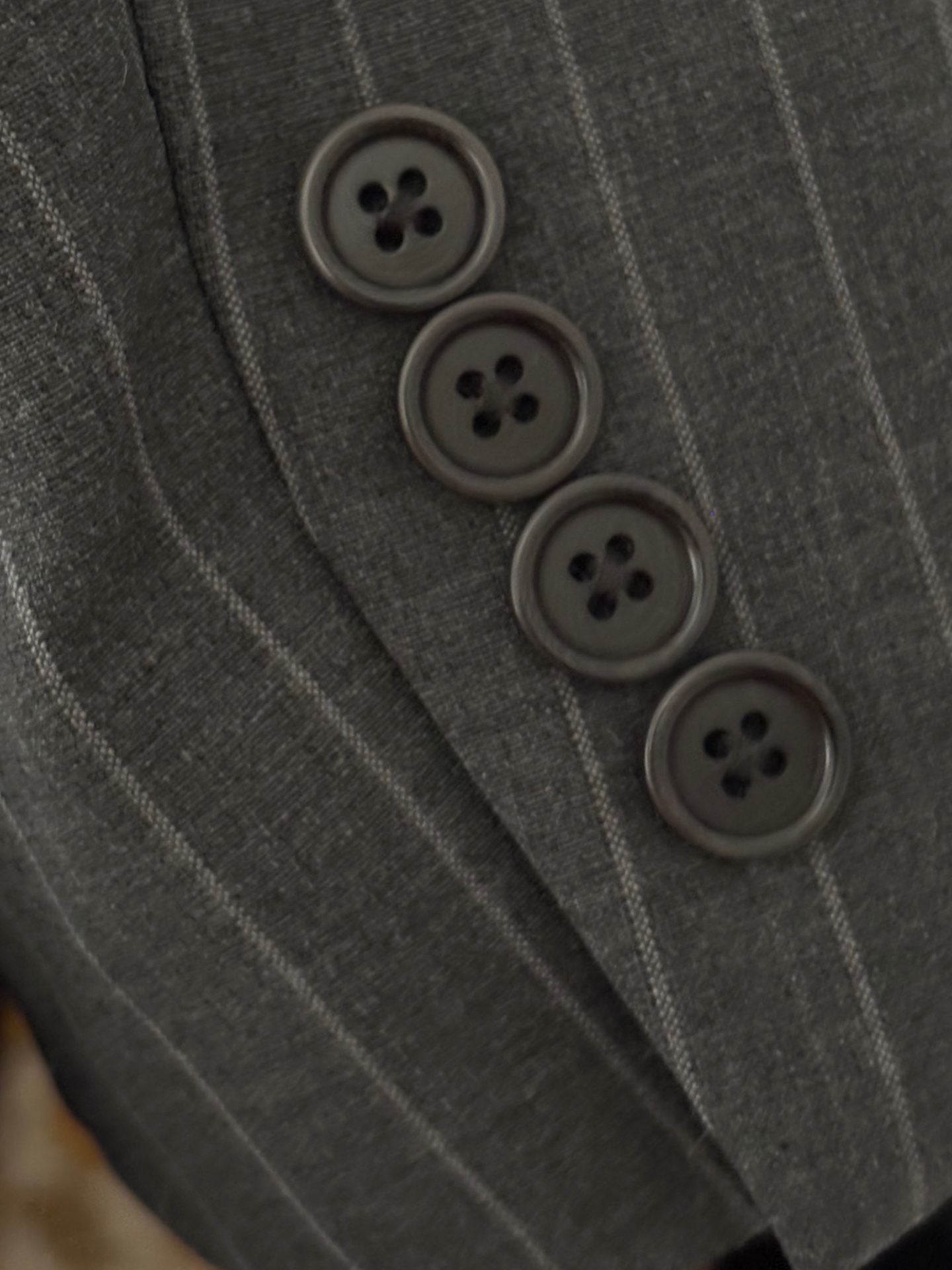 Brooks Brothers Explorer Regent Fit Charcoal Grey Pinstripe Suit Jacket 11