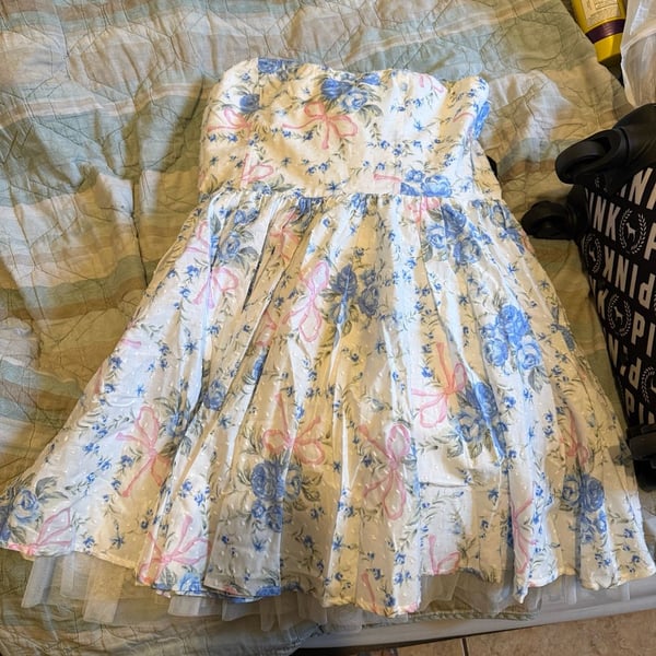 Altar'd State Claire Floral Mini Dress NWT