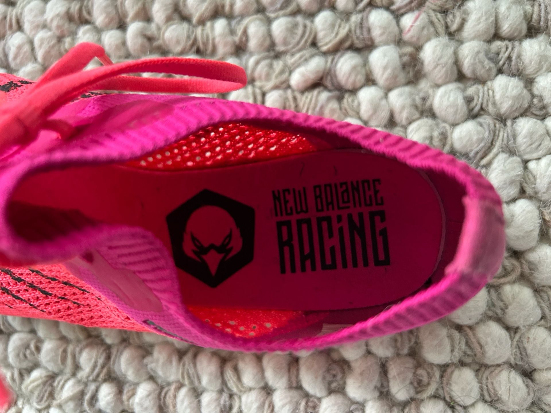 New Balance LD5K V7 Track Distance Spikes in Guava/Peony lightly used size 7 7