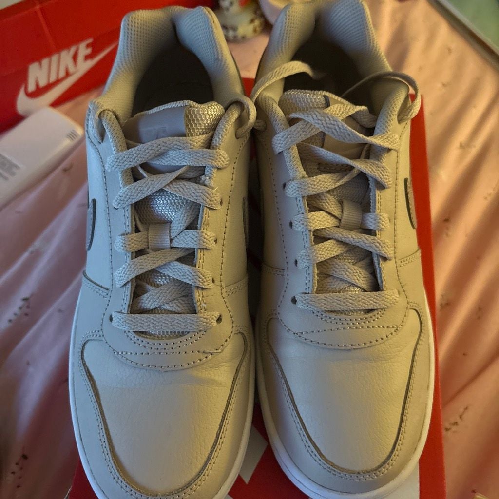 Nike Women's Ebernon Low Sneakers - Desert Sand/Diffused Taupe (AQ1779-002) 3