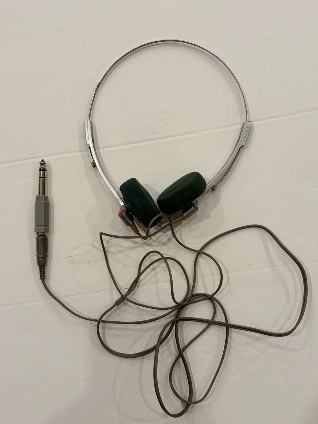 Vintage Mura Model LW-300 Lightweight Stereo Headphones 7