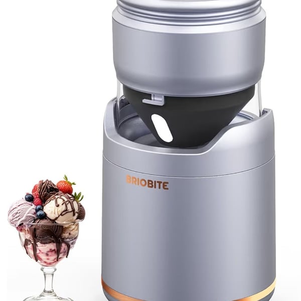 BRIOBITE BL500 Portable Rechargeable Electric Ice Cream Maker