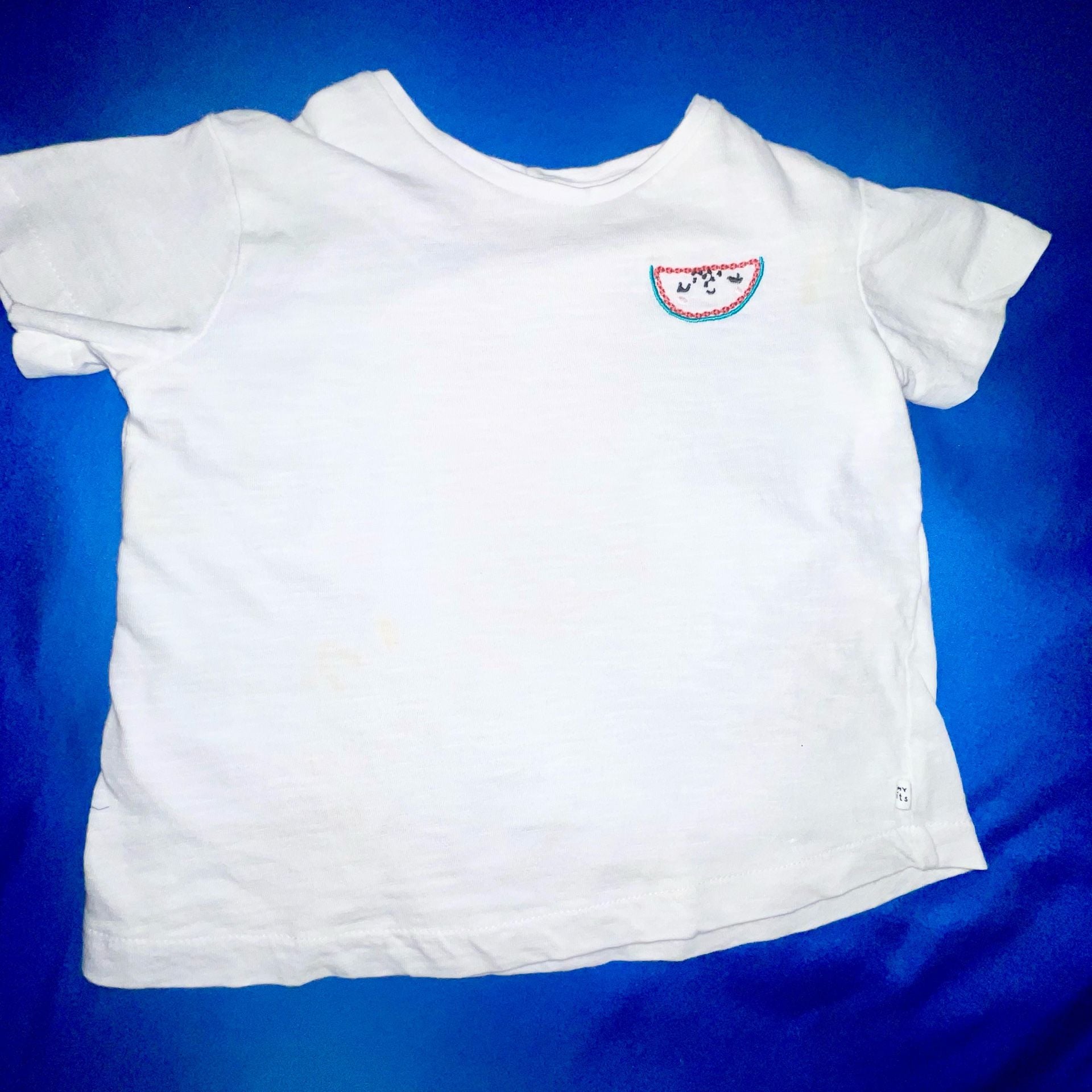 18 24 Zara Baby Watermelon Embroidered T-Shirt and Woven Skort Set 2