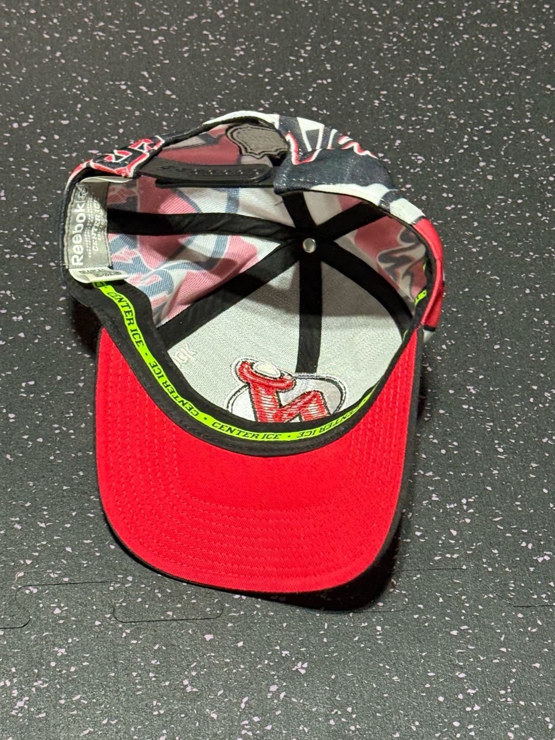 Reebok NHL Center Ice Collection New Jersey Devils Snapback Hat 8
