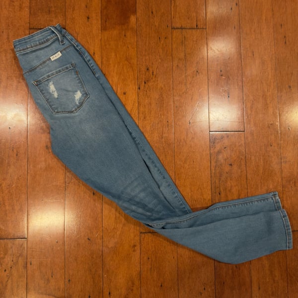AP Blue by Aphrodite Jeans Women's Distressed Skinny Jeans Size 5/27