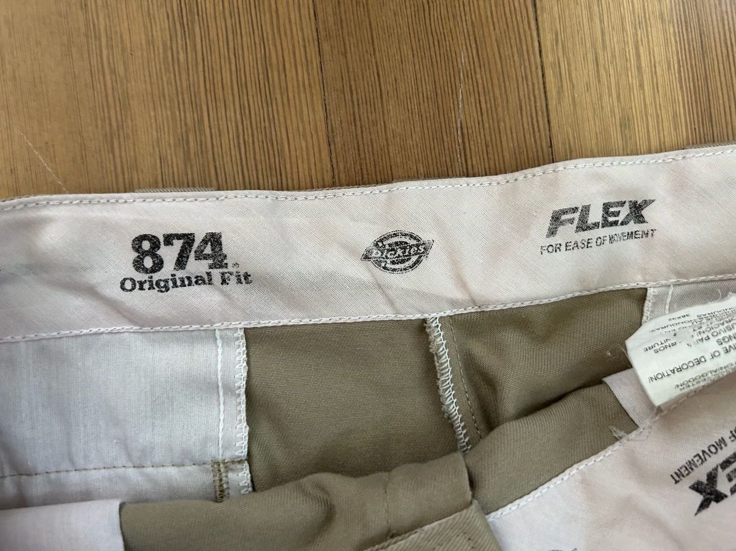Dickies 874 Flex Original Fit Work Pants Khaki 4
