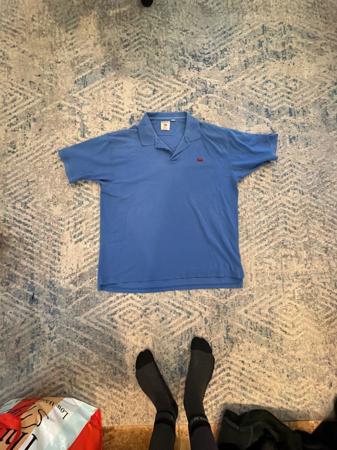 Perlis The Authentic Crawfish Polo Shirt Blue 2