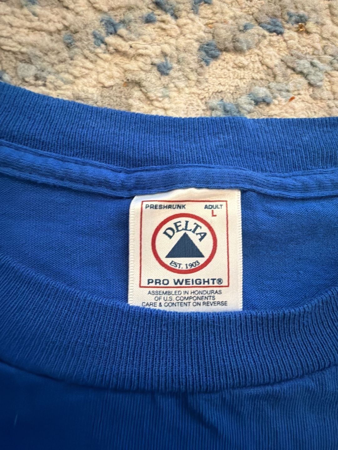 Delta Nashville, TN America United We Stand Blue Graphic T-Shirt 3