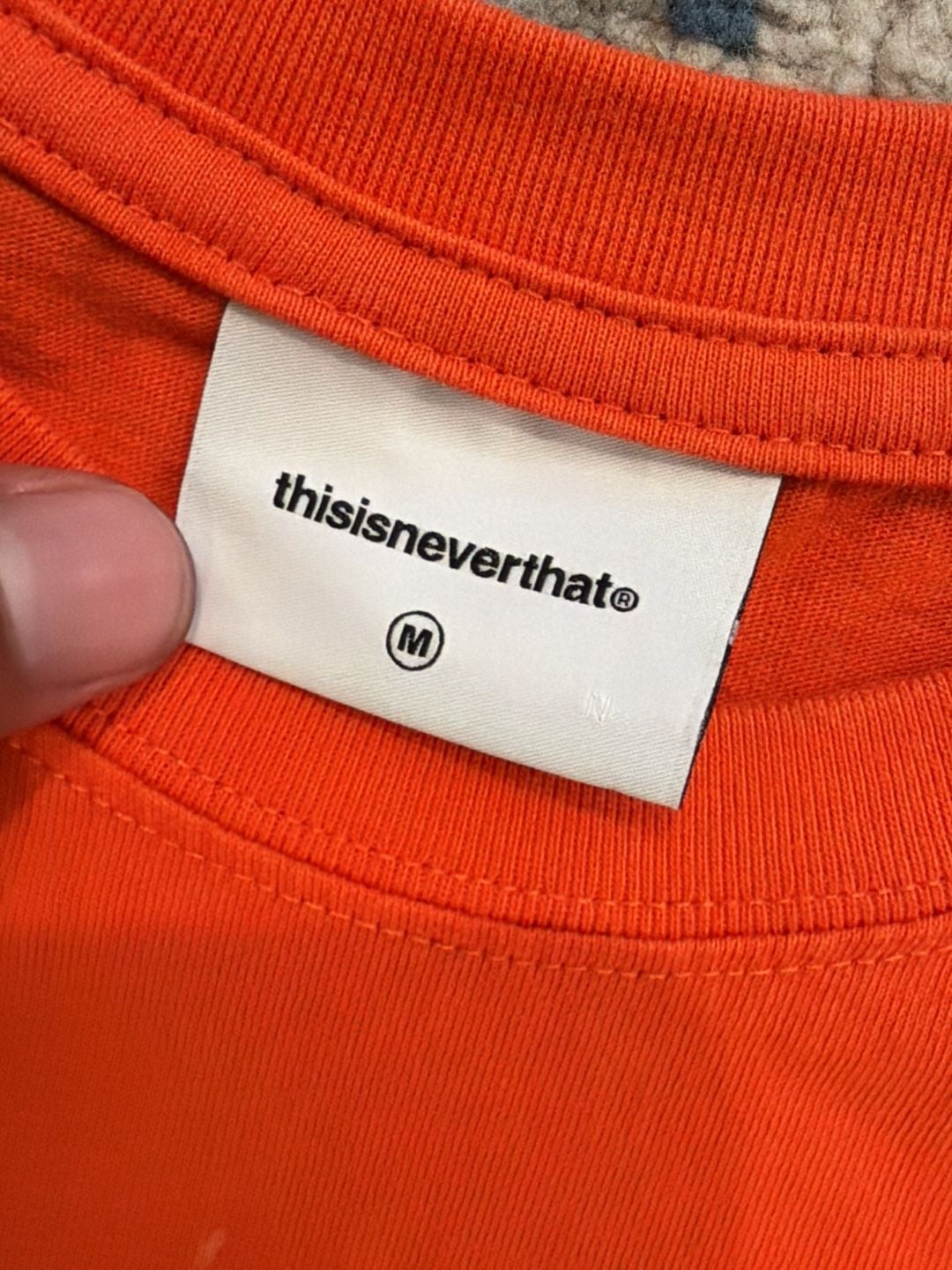 thisisneverthat OL-Logo Short Sleeve T-Shirt in Orange 4