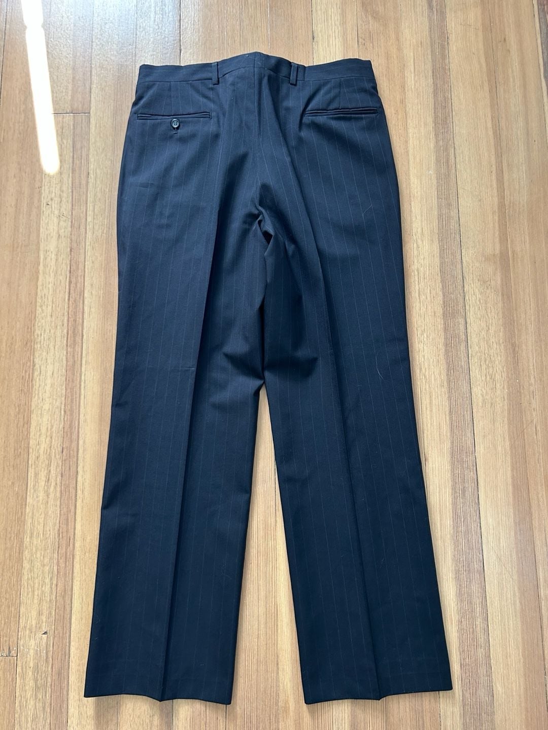J.S.A. Bank Clothiers Men's Two-Piece Pinstripe Suit 9