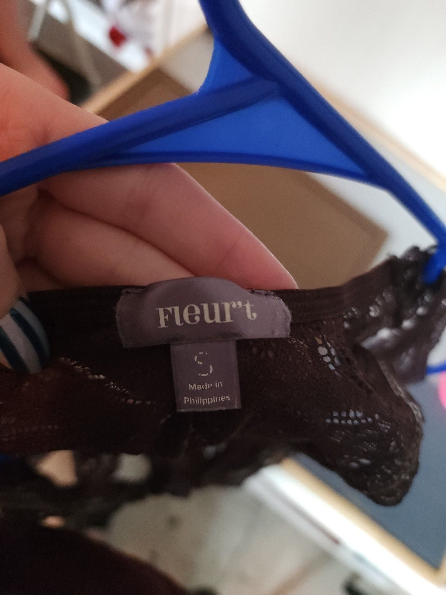 Romanticstyle Lace Fleur't Women's Scalloped Floral Lace Racerback Bralette 3