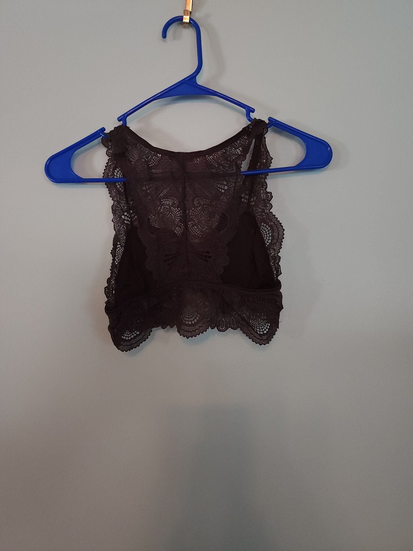 Romanticstyle Lace Fleur't Women's Scalloped Floral Lace Racerback Bralette 4