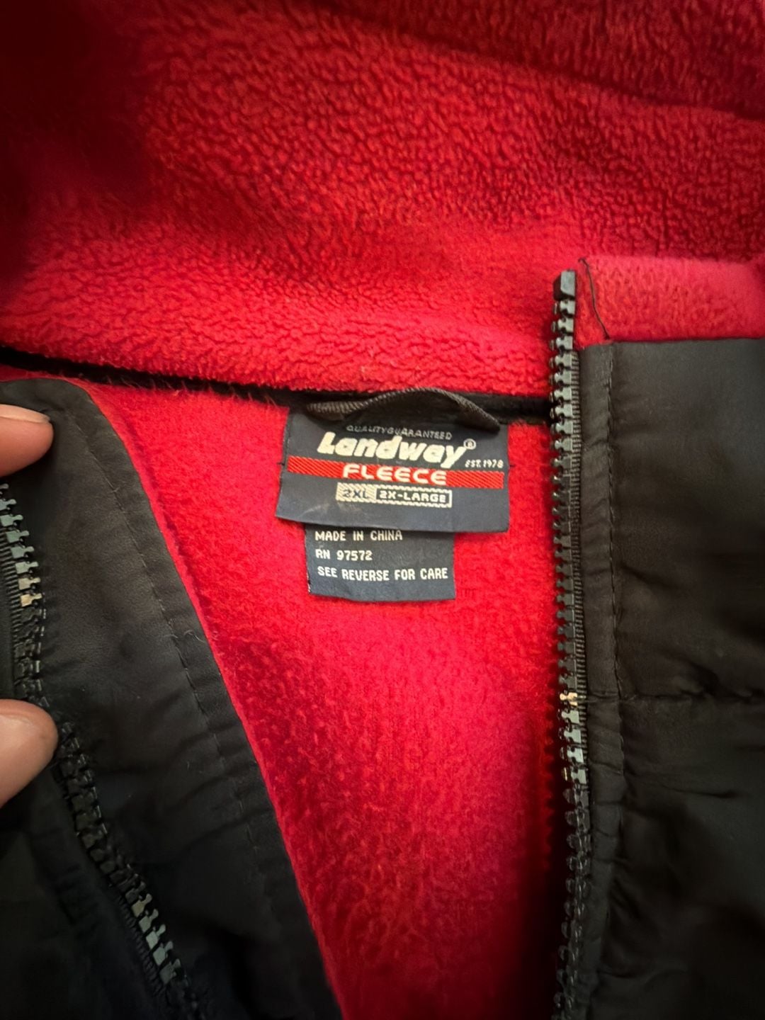 Hendrick Motorsports Landway Fleece Jacket Small Full Zip Racing NASCAR 2