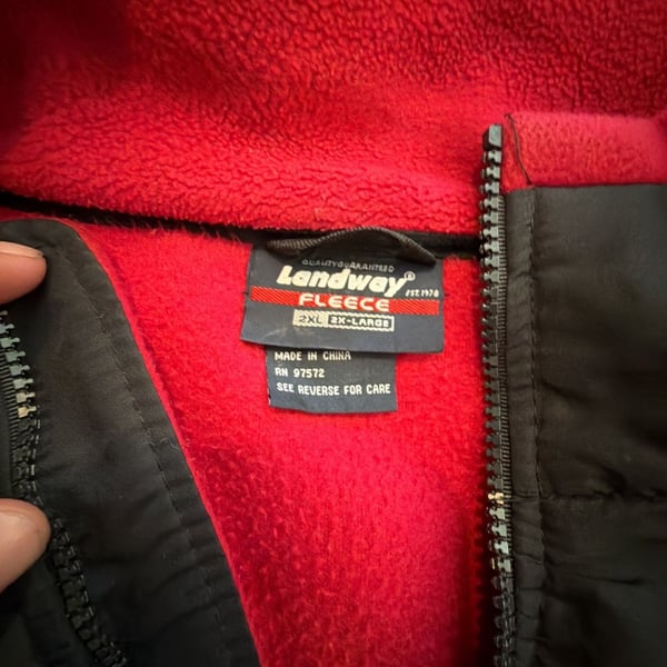 Hendrick Motorsports Landway Fleece Jacket Small Full Zip Racing NASCAR