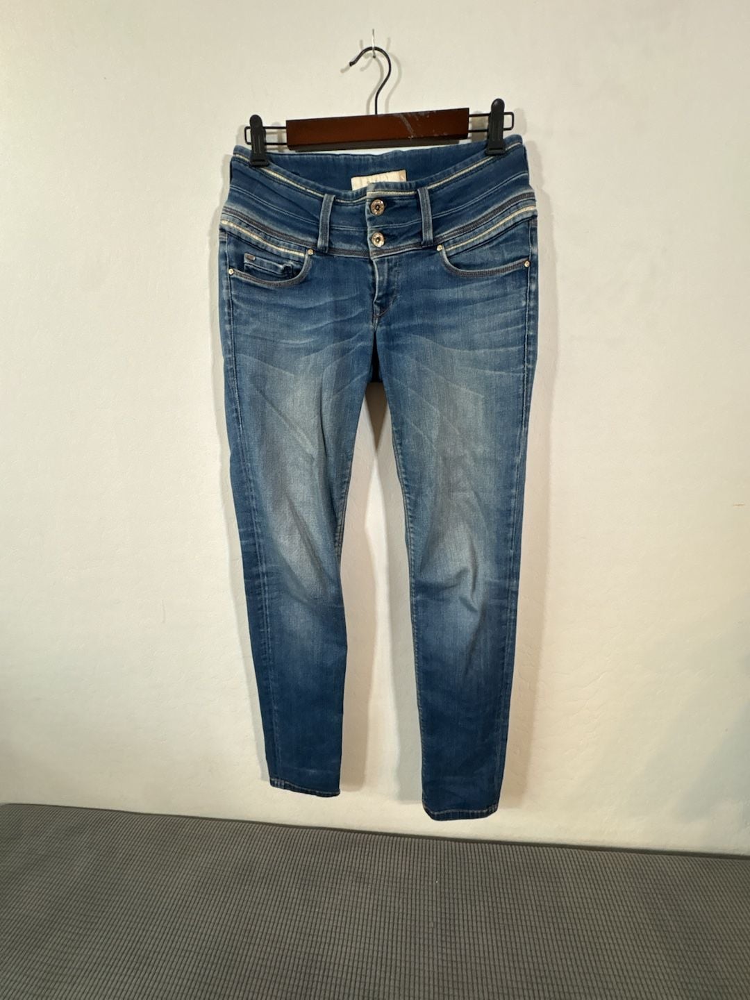 Salsa Mystery Women's Skinny Jeans Blue Denim 2