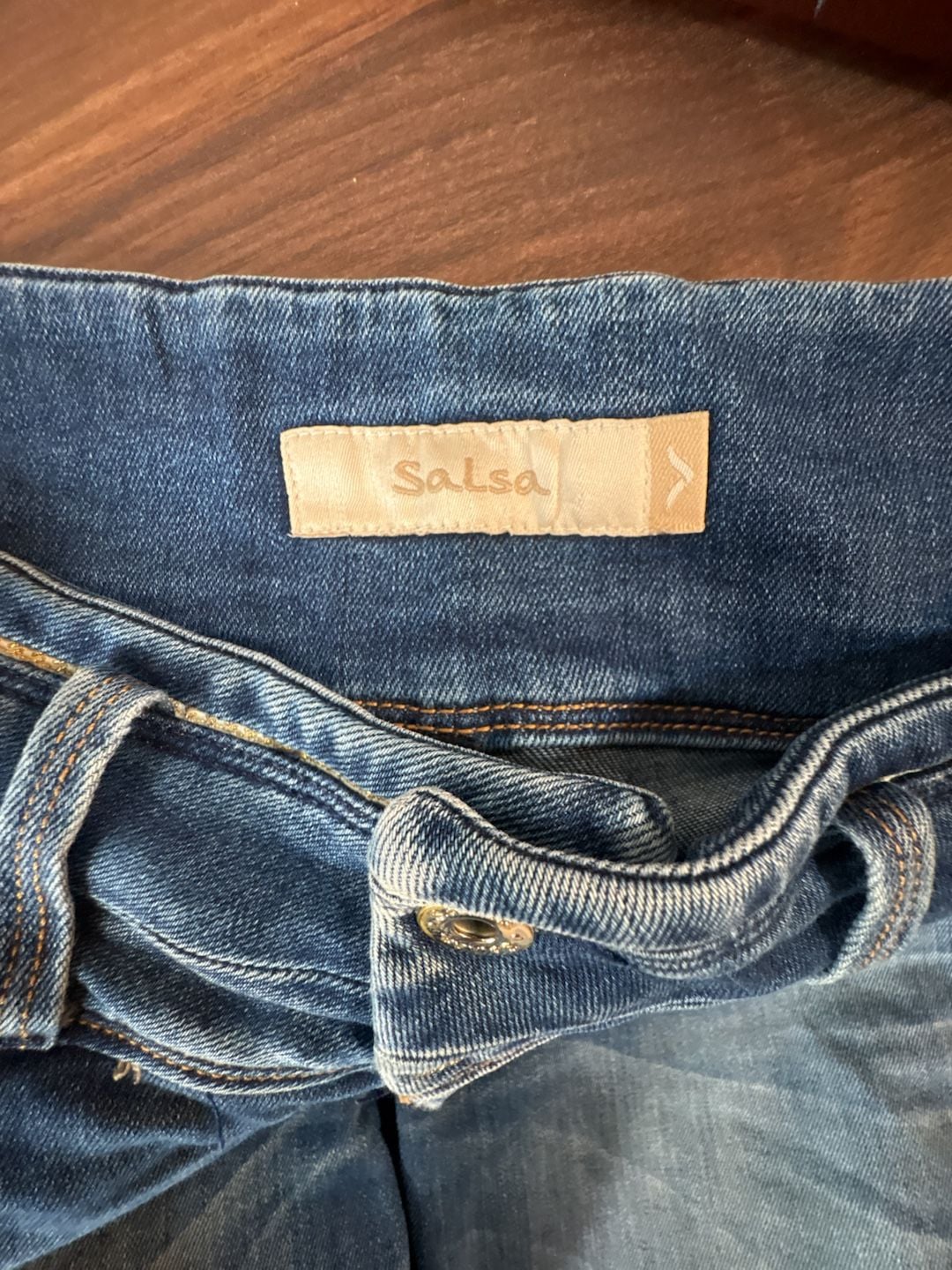 Salsa Mystery Women's Skinny Jeans Blue Denim 6