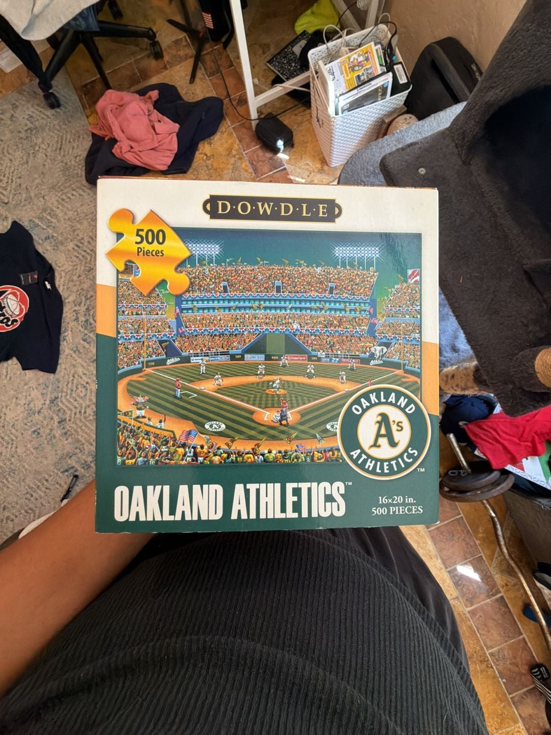 Oakland Althetics 500 Piece Puzzle — Bird in Hand, 1