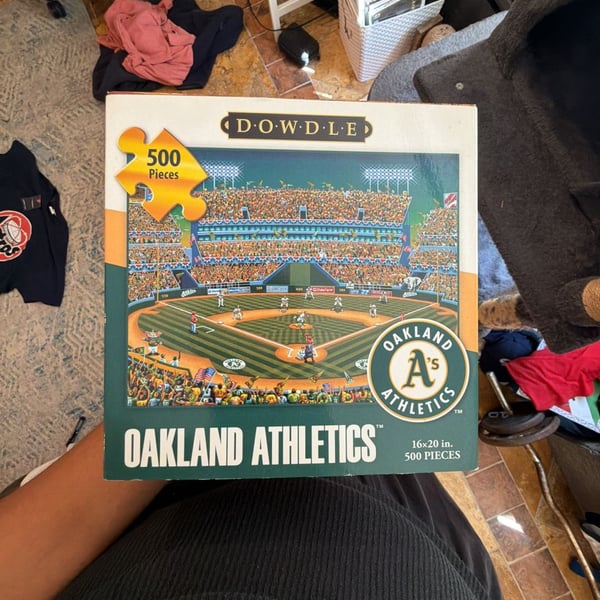 Oakland Althetics 500 Piece Puzzle — Bird in Hand,