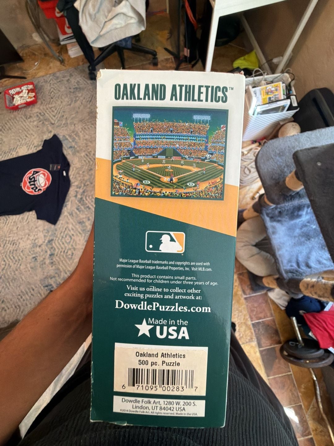 Oakland Althetics 500 Piece Puzzle — Bird in Hand, 2