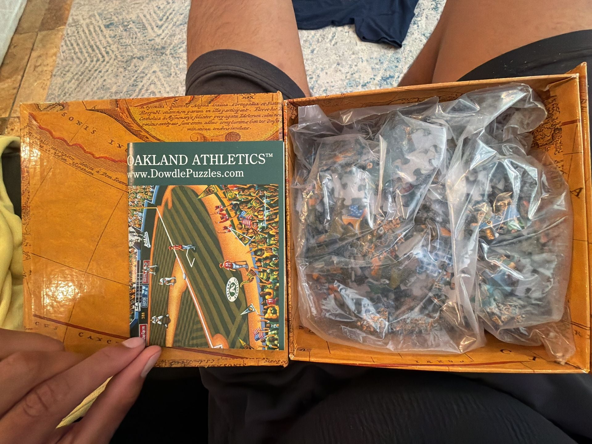 Oakland Althetics 500 Piece Puzzle — Bird in Hand, 4