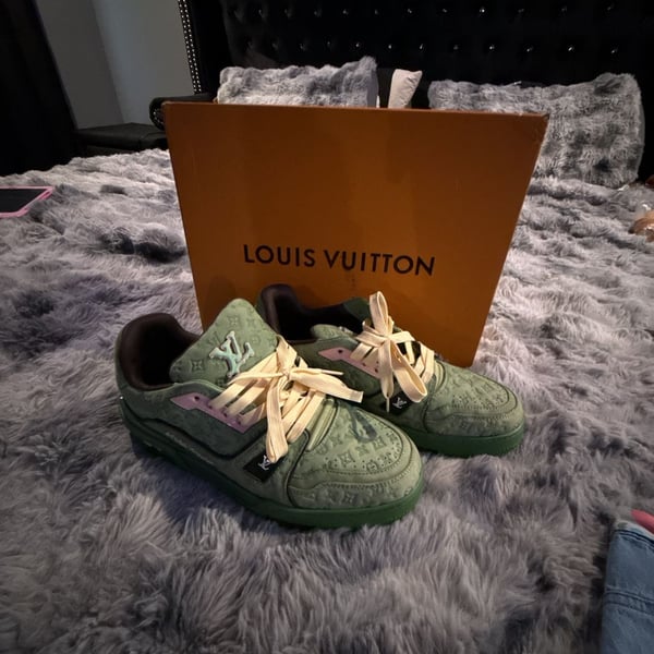 Louis Vuitton x Tyler, the Creator LV Trainer in Green