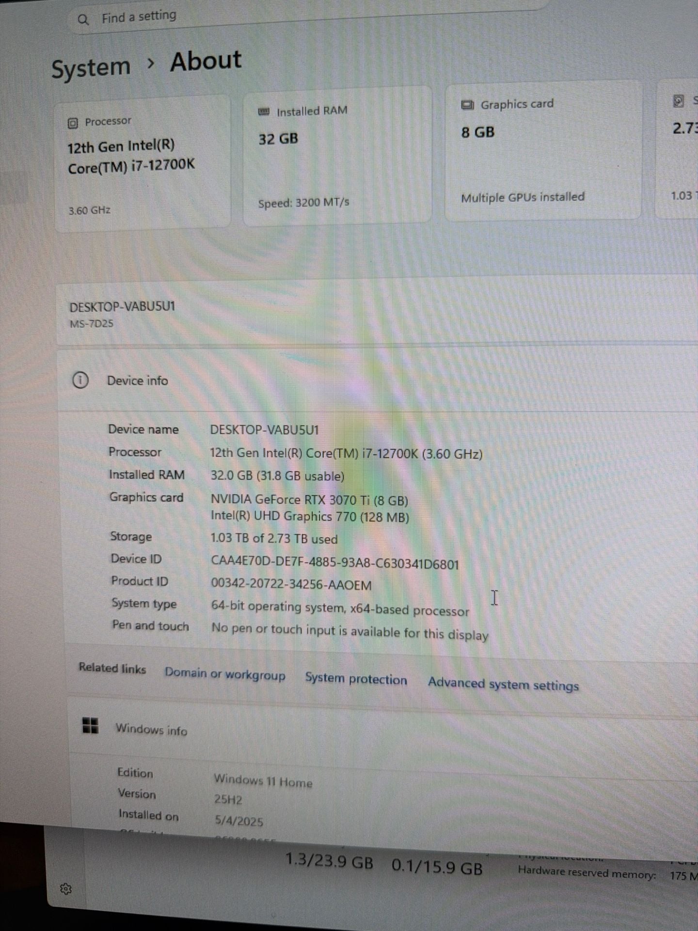 Origin PC Custom Gaming Desktop, Intel Core i7-12700K, NVIDIA GeForce RTX 3070 Ti, 32GB RAM 6
