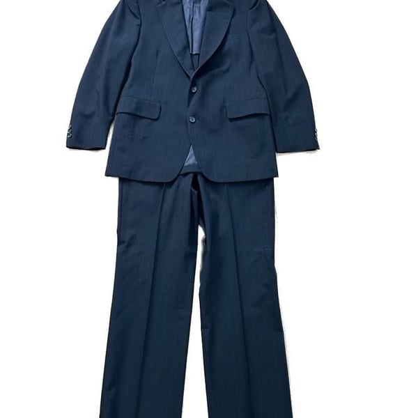 J.S.A. Bank Clothiers Men's Two-Piece Pinstripe Suit