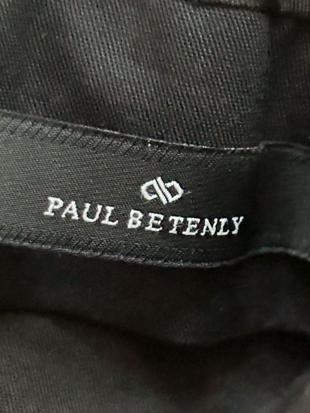 Paul Betenly Two-Piece Black Suit with Filarte Fabric 13