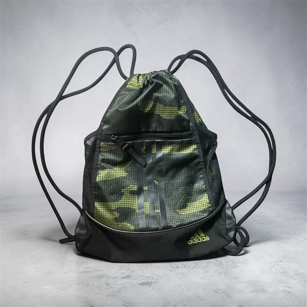 Adidas Alliance II Sackpack Camo Drawstring Gym Bag