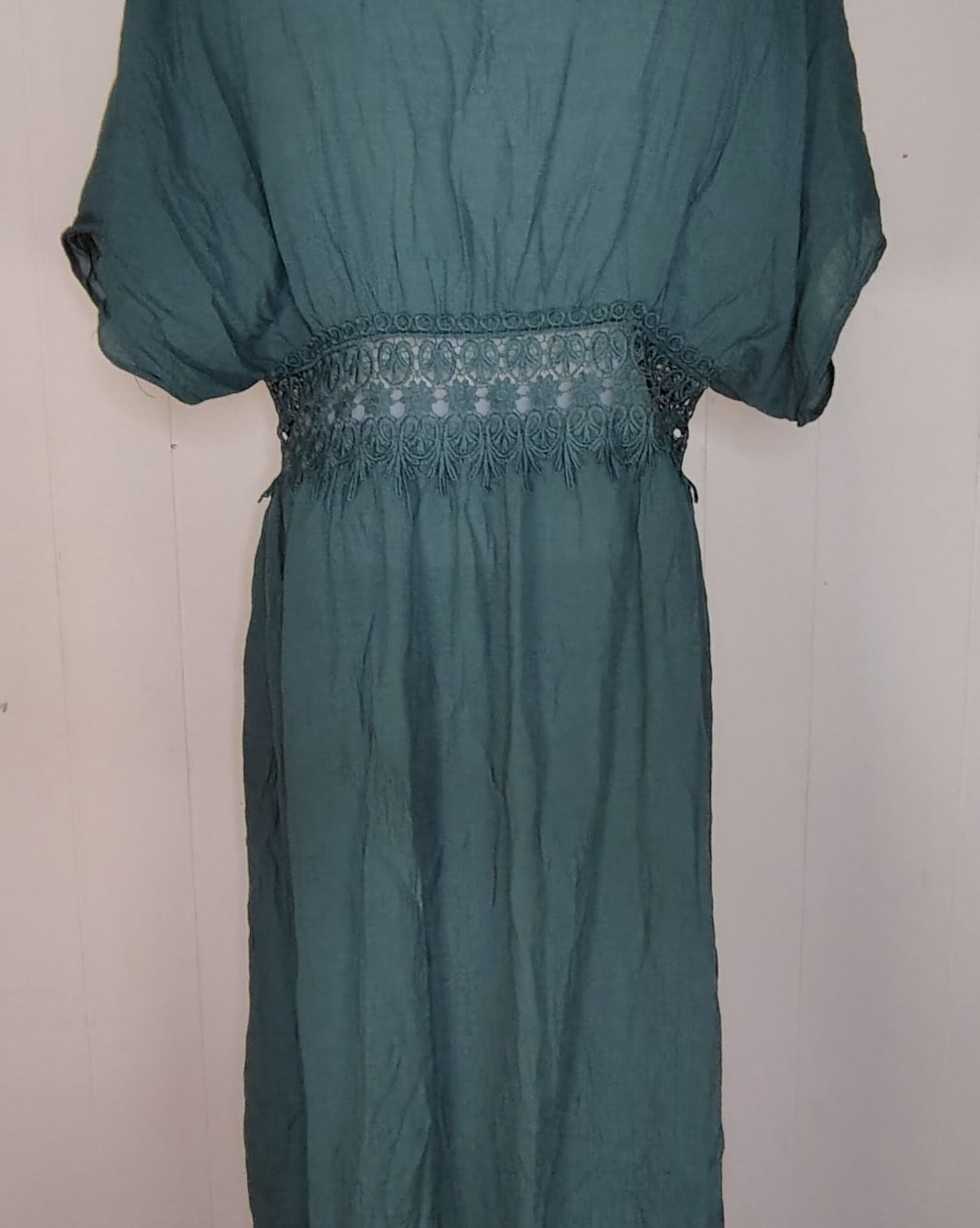 Forest fairy, forest witch, Whimsigoth, Flowy, Lacey Kimono tie front 4