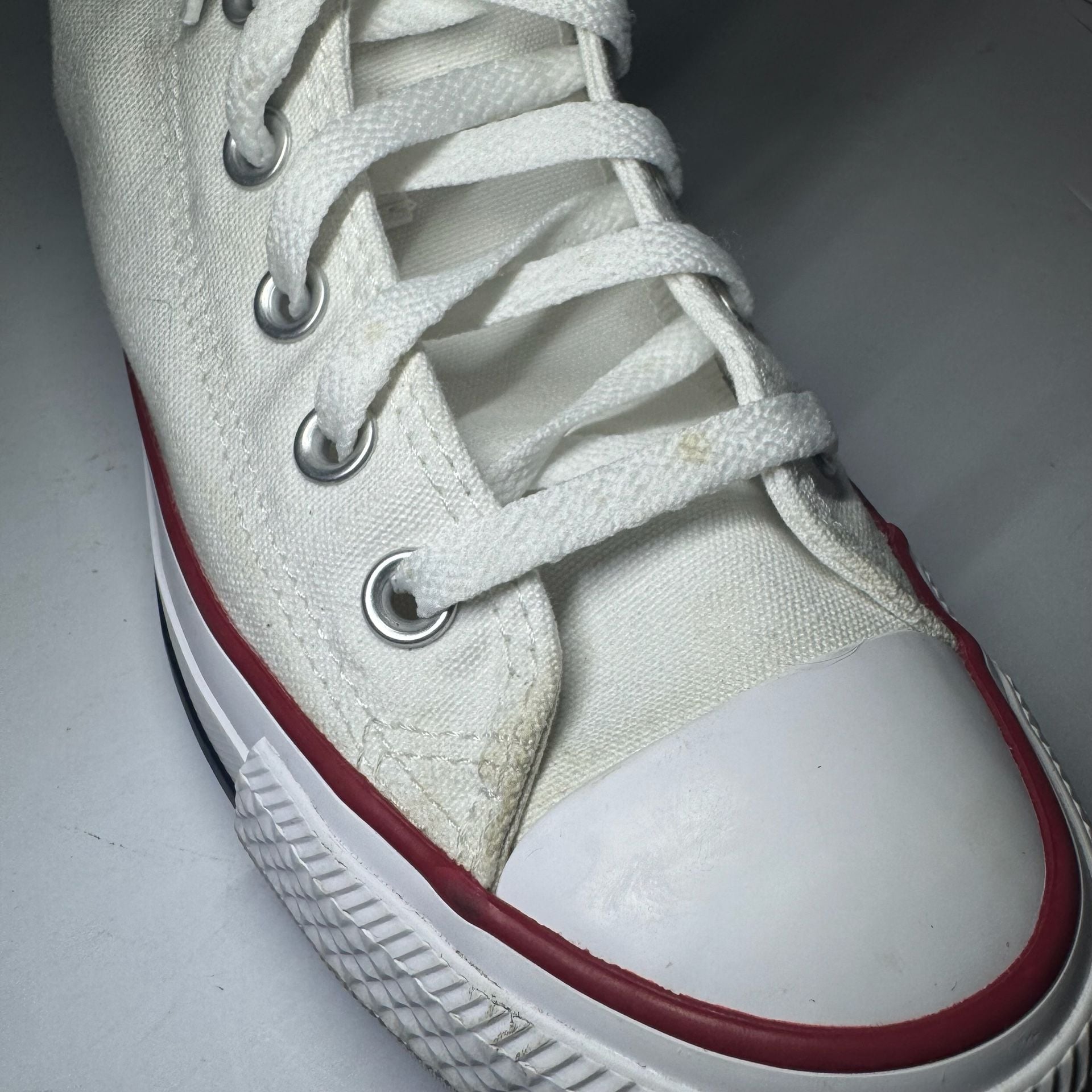 Converse Chuck Taylor All Star High Top Sneakers in Optical White 4 Men 3