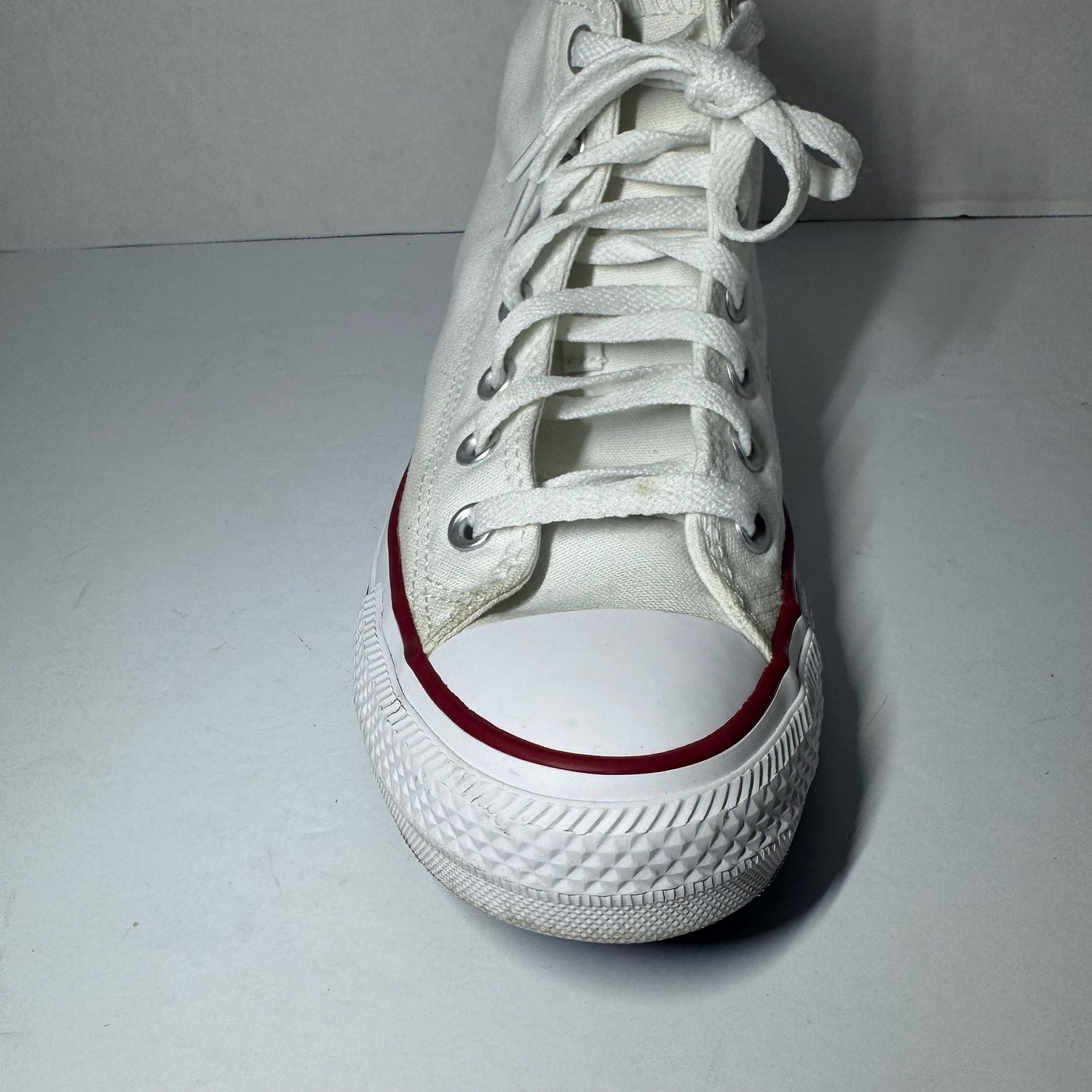 Converse Chuck Taylor All Star High Top Sneakers in Optical White 4 Men 5
