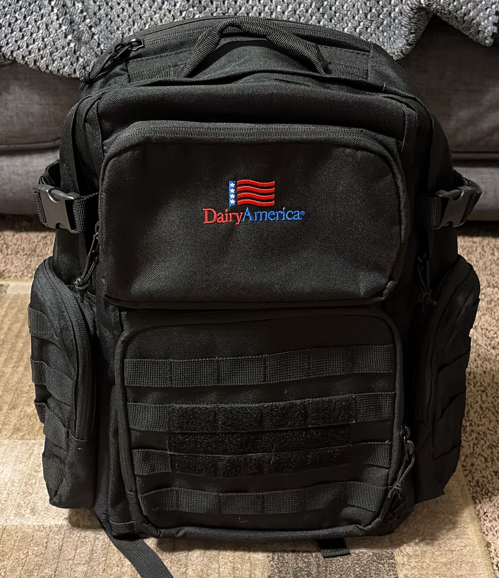 DairyAmerica Branded Tactical MOLLE Military Style Backpack 2