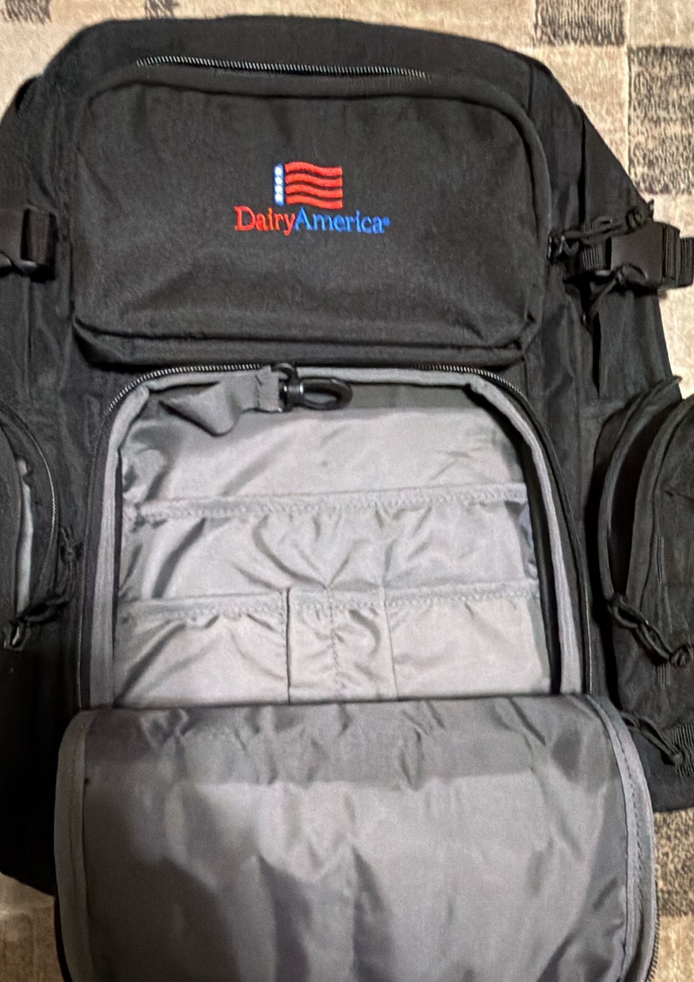 DairyAmerica Branded Tactical MOLLE Military Style Backpack 6