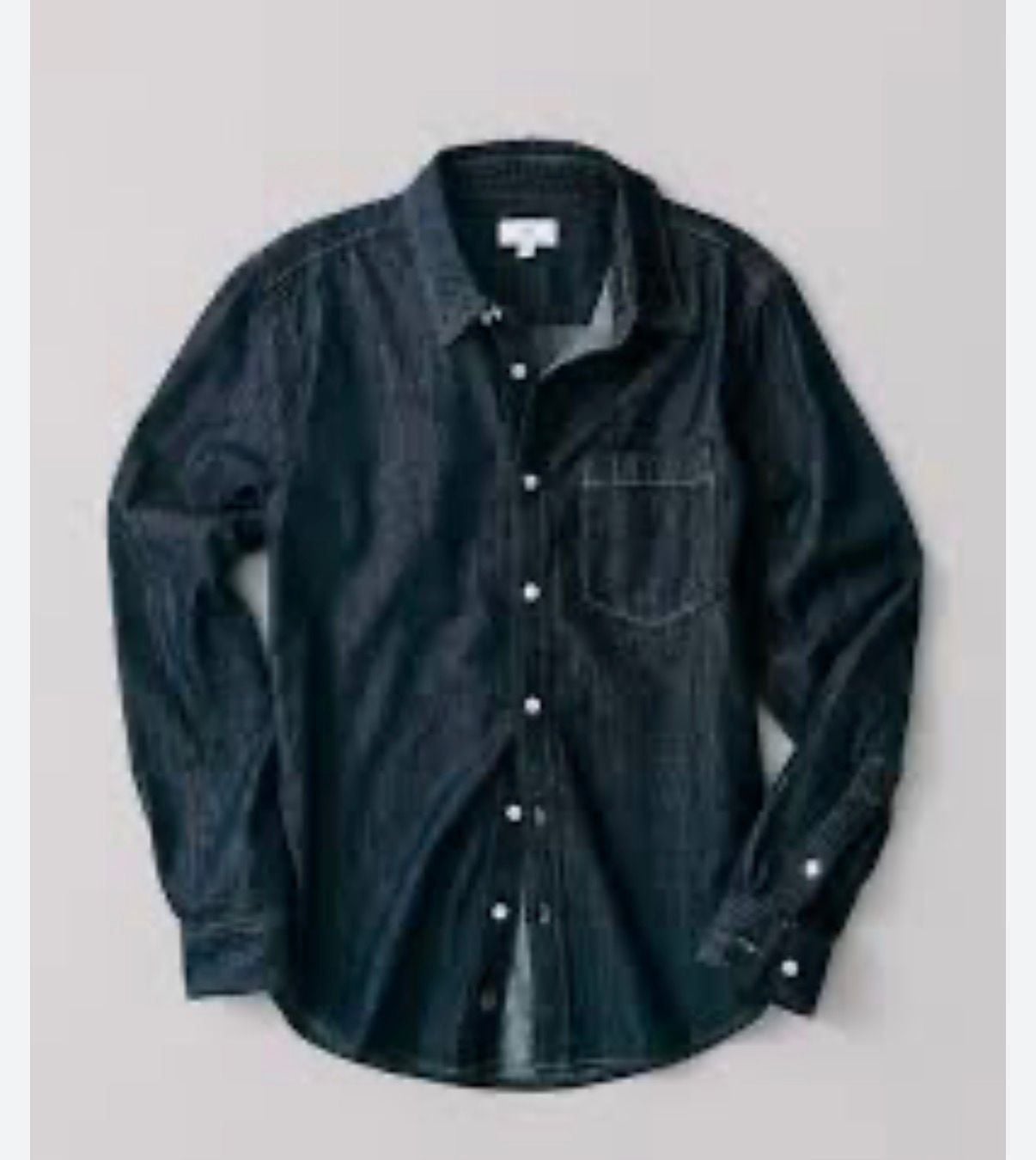 AG Adriano Goldschmied Men's Button-Down Denim Shirt 2