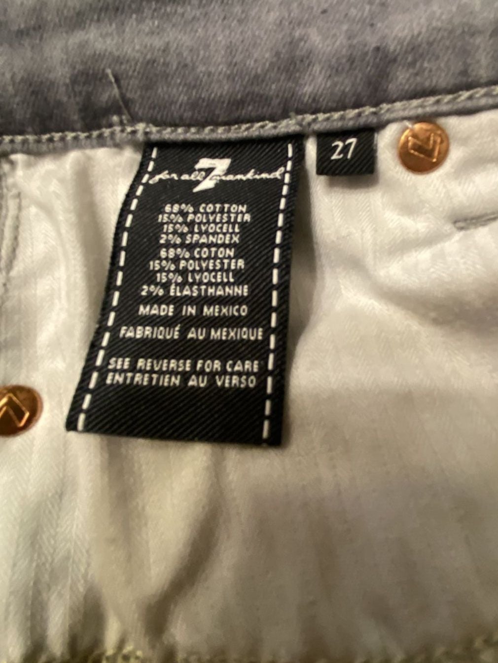 7 For All Mankind Guinevere Skinny Jeans 8