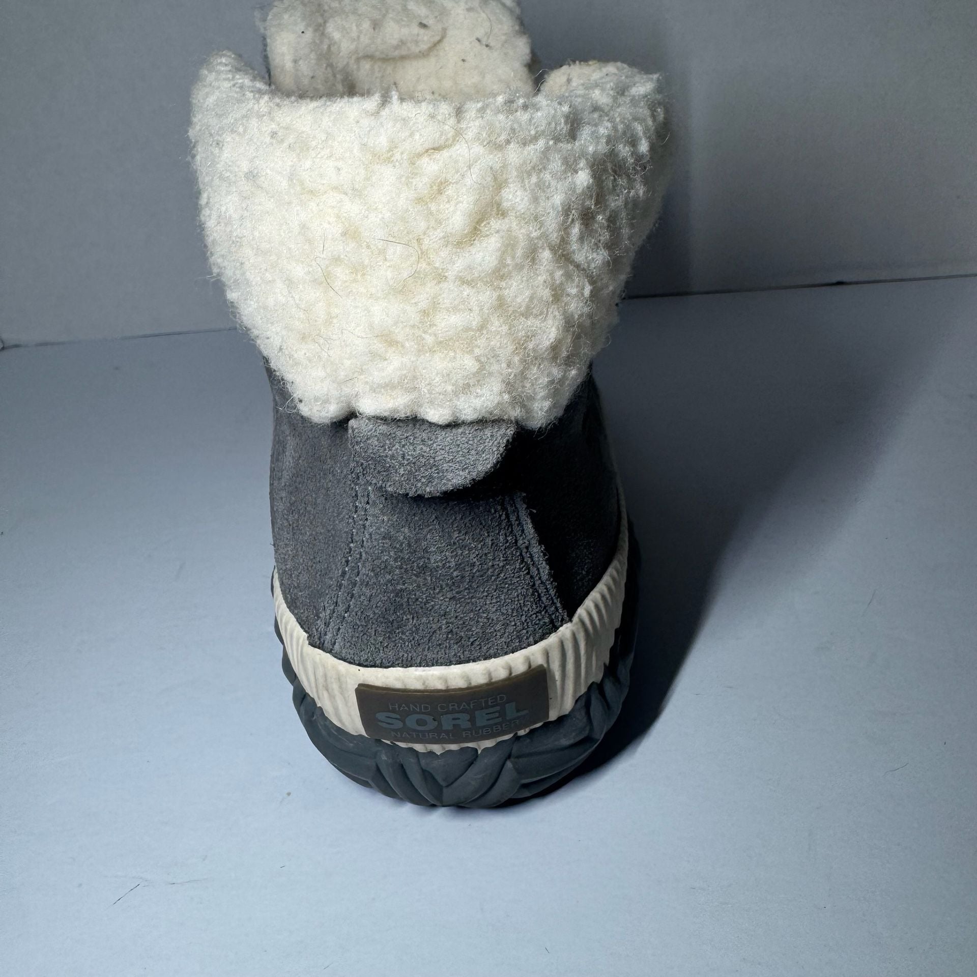 Sorel Womens Suede Out N About Plus Conquest Boots Gray Quarry Booties Sz 7 9