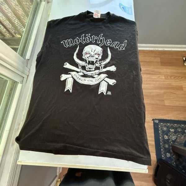 Vintage 1992 Motörhead March ör Die Graphic T-Shirt