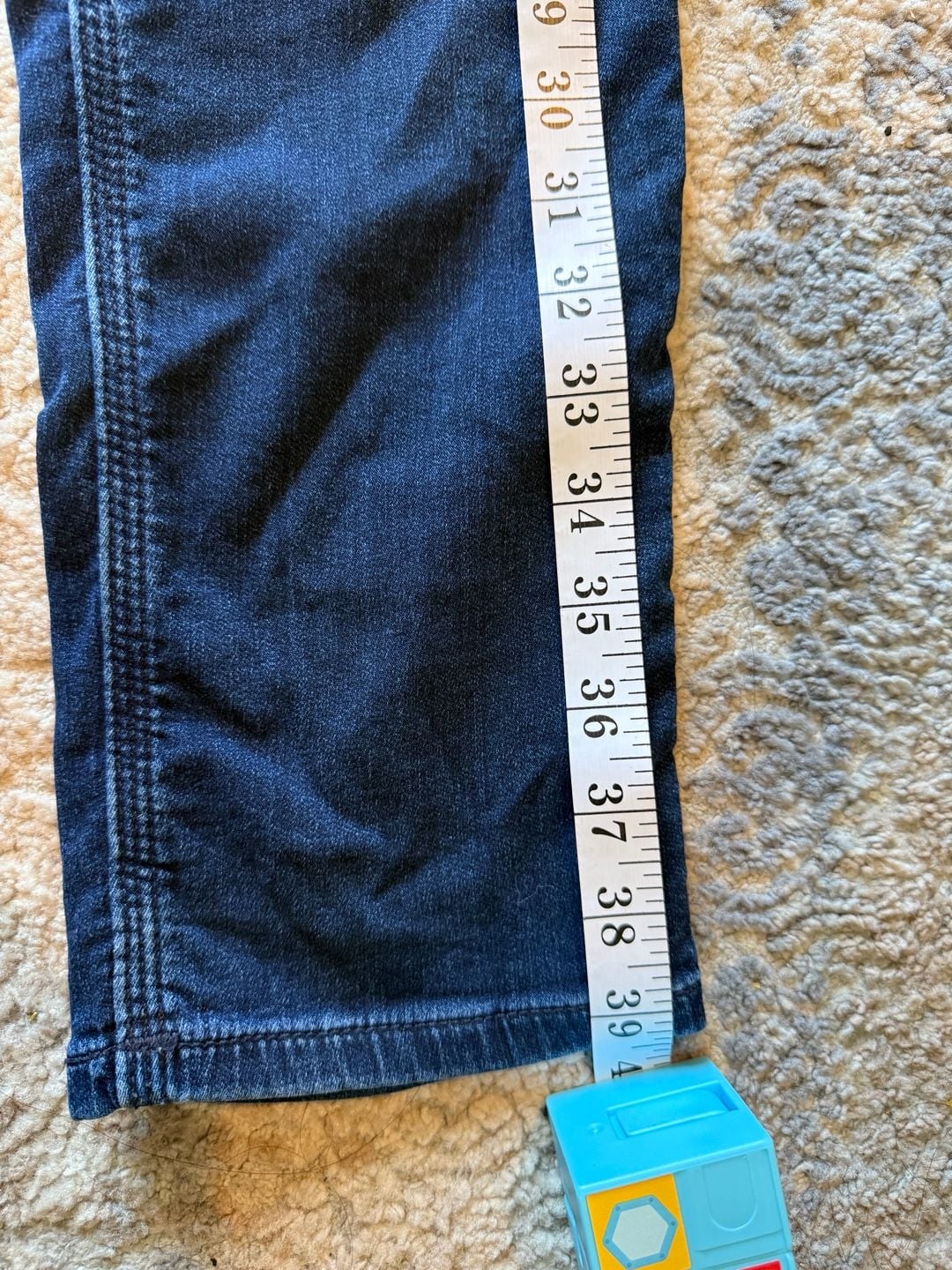 HUGO Hugo Boss Dark Wash Slim-Fit Jersey Denim Jeans 7