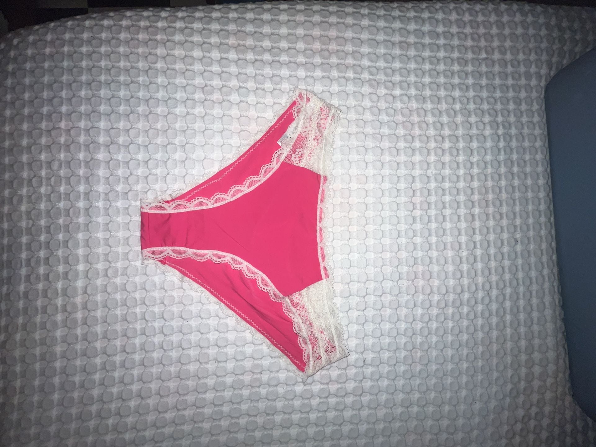 Honeydew Intimates Pink Lace Trim Cheeky Panty 1