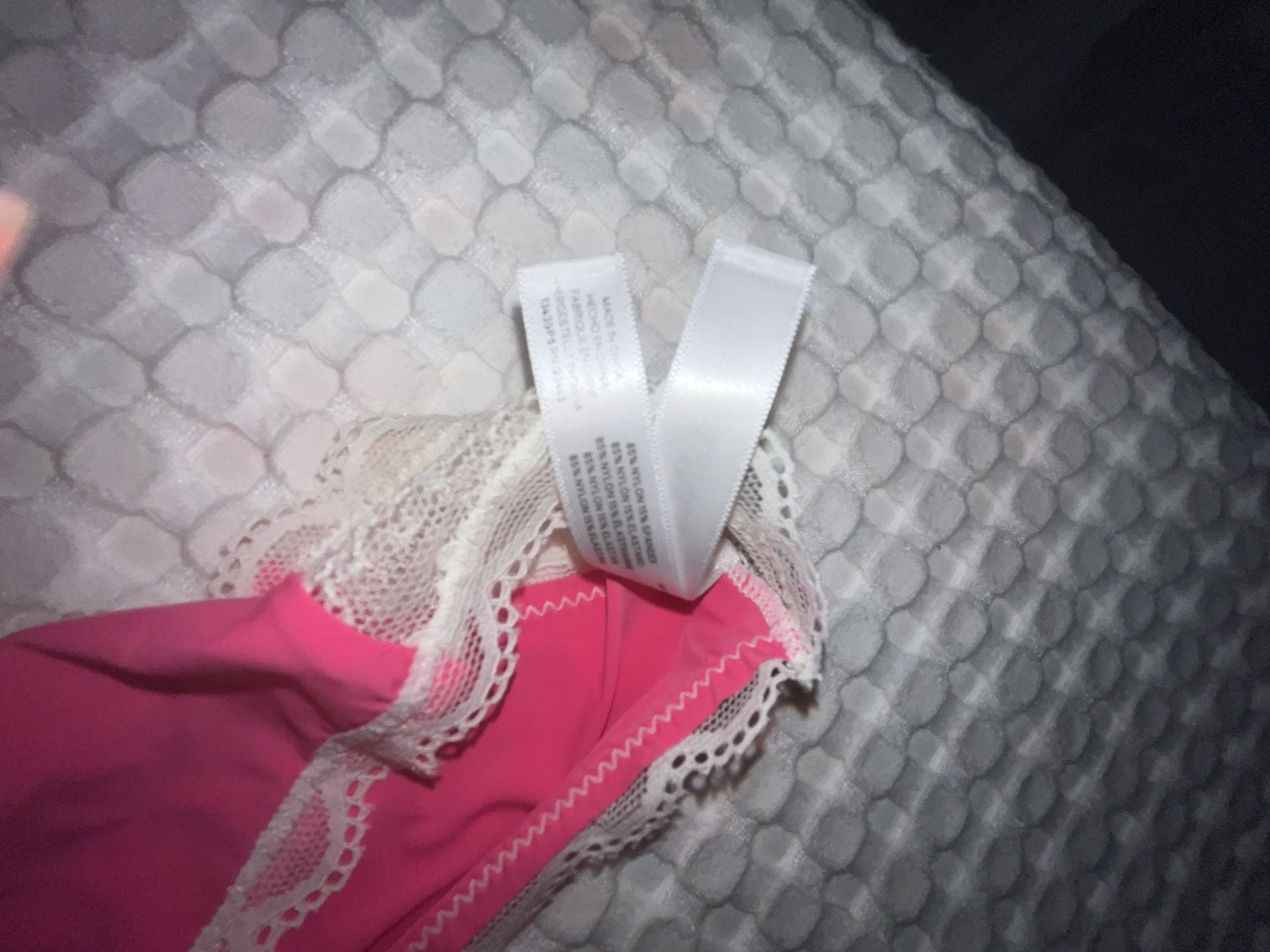 Honeydew Intimates Pink Lace Trim Cheeky Panty 3