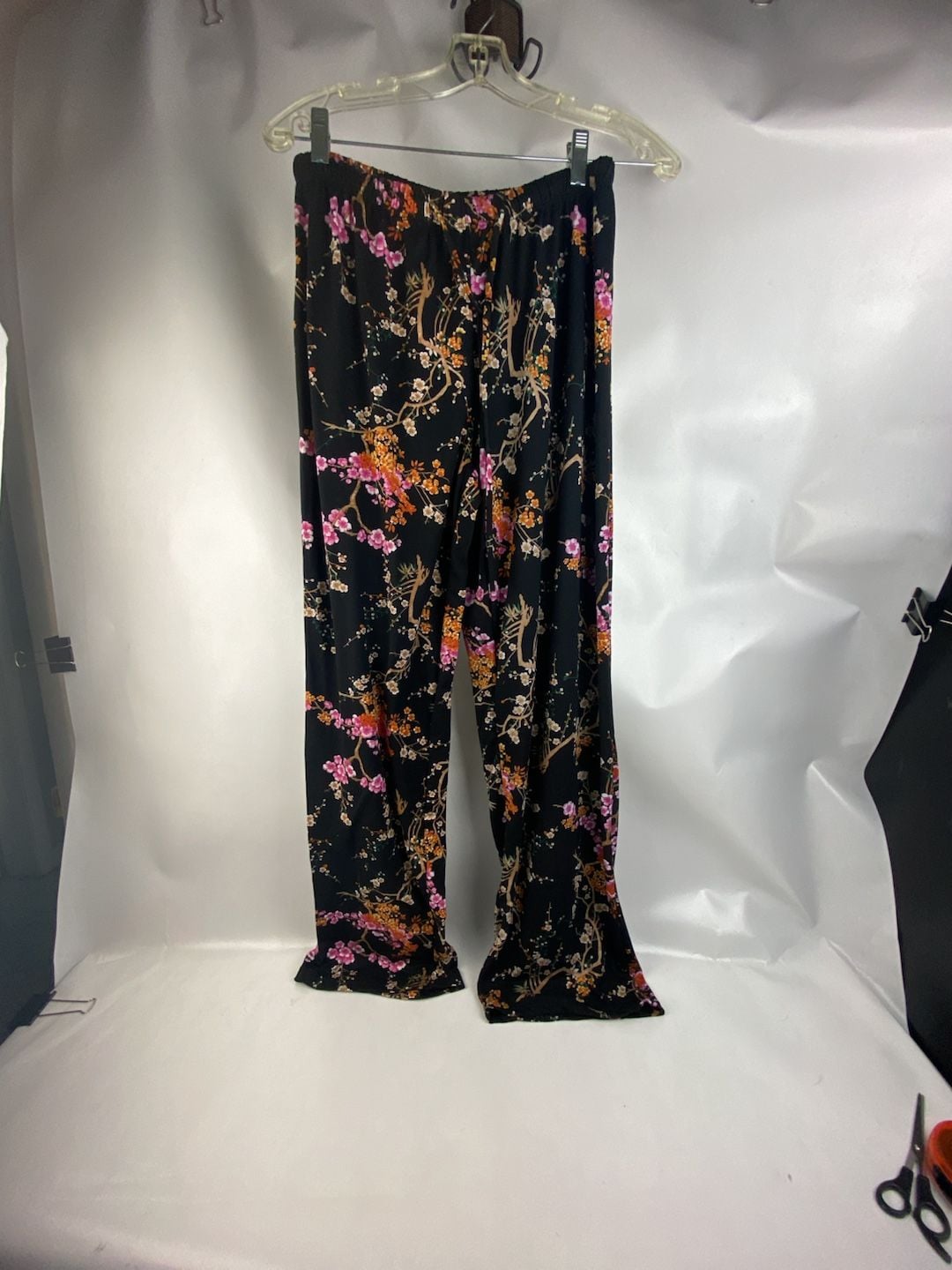 N Natori Floral Print Notch Collar Long Sleeve Pajama Set 3
