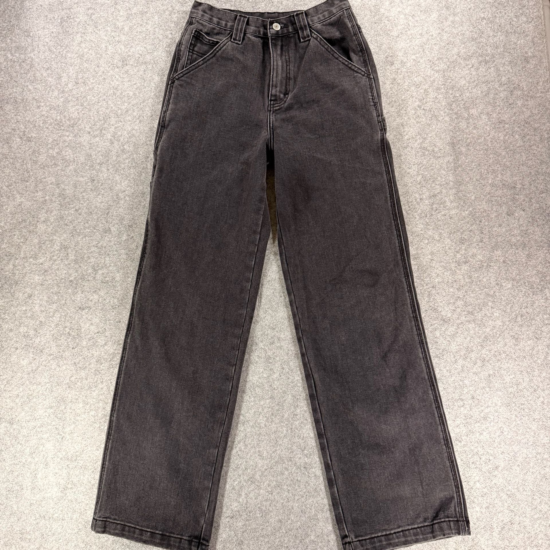 J. Galt Brandy Melville Carpenter Utility Jeans in Black 2