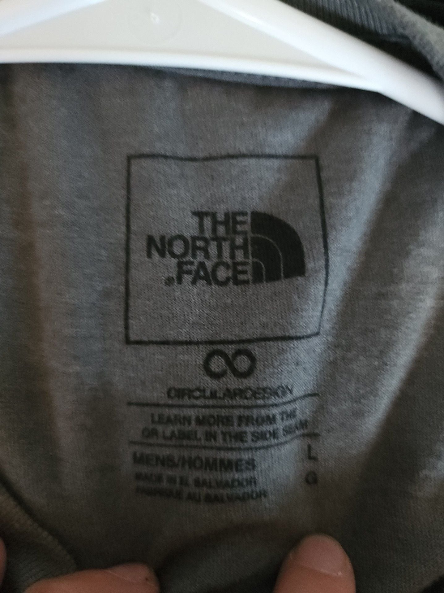Gorpcore Outdoorstyle The North Face Men's Grey T-Shirt 3