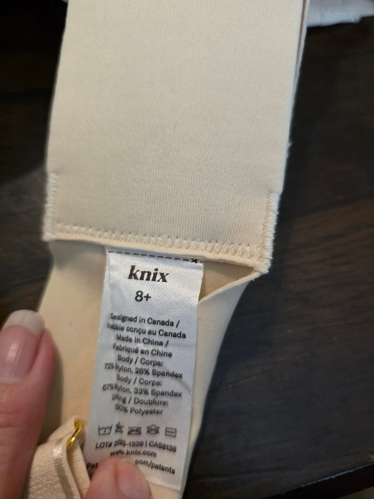 Knix WingWoman Contour Wireless Bra Size 8+ 3