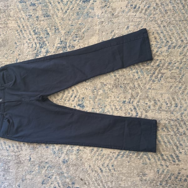 Jachs New York Men's 5-Pocket Stretch Traveler Pants Navy Blue 36x30