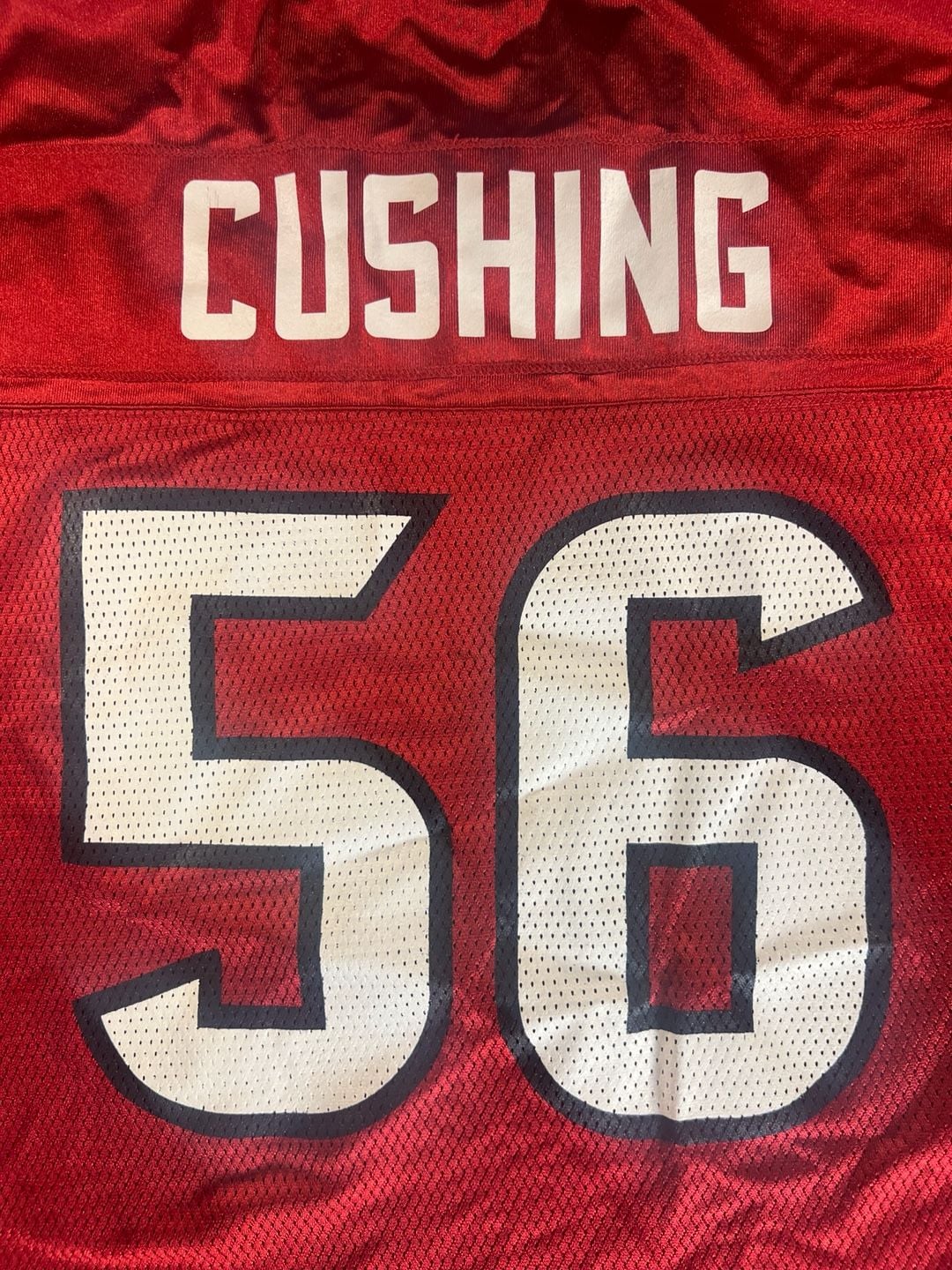 NFL Houston Texans Brian Cushing #56 Battle Red Jersey 7