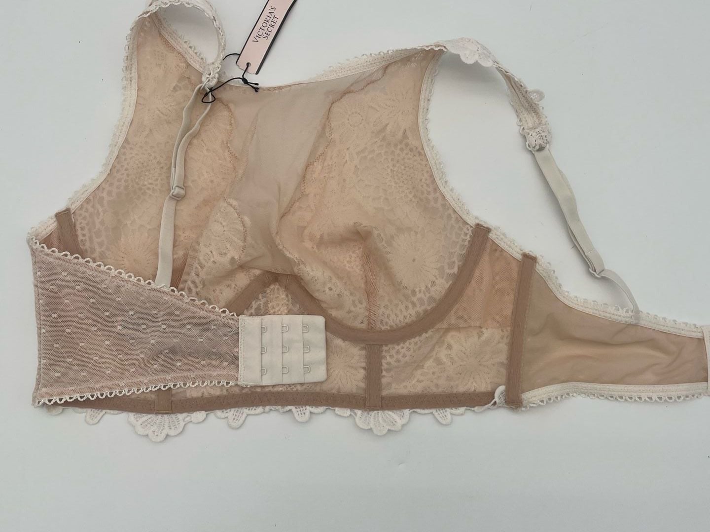 Victoria's Secret Dream Angels High Neck Floral Lace Bralette 34B 5