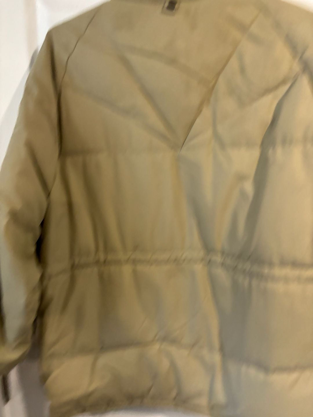 Vtg Walls Blizzard-Pruf Men's Size Large Tall￼ Chest 42-44 Khaki Zip Front Coat 9