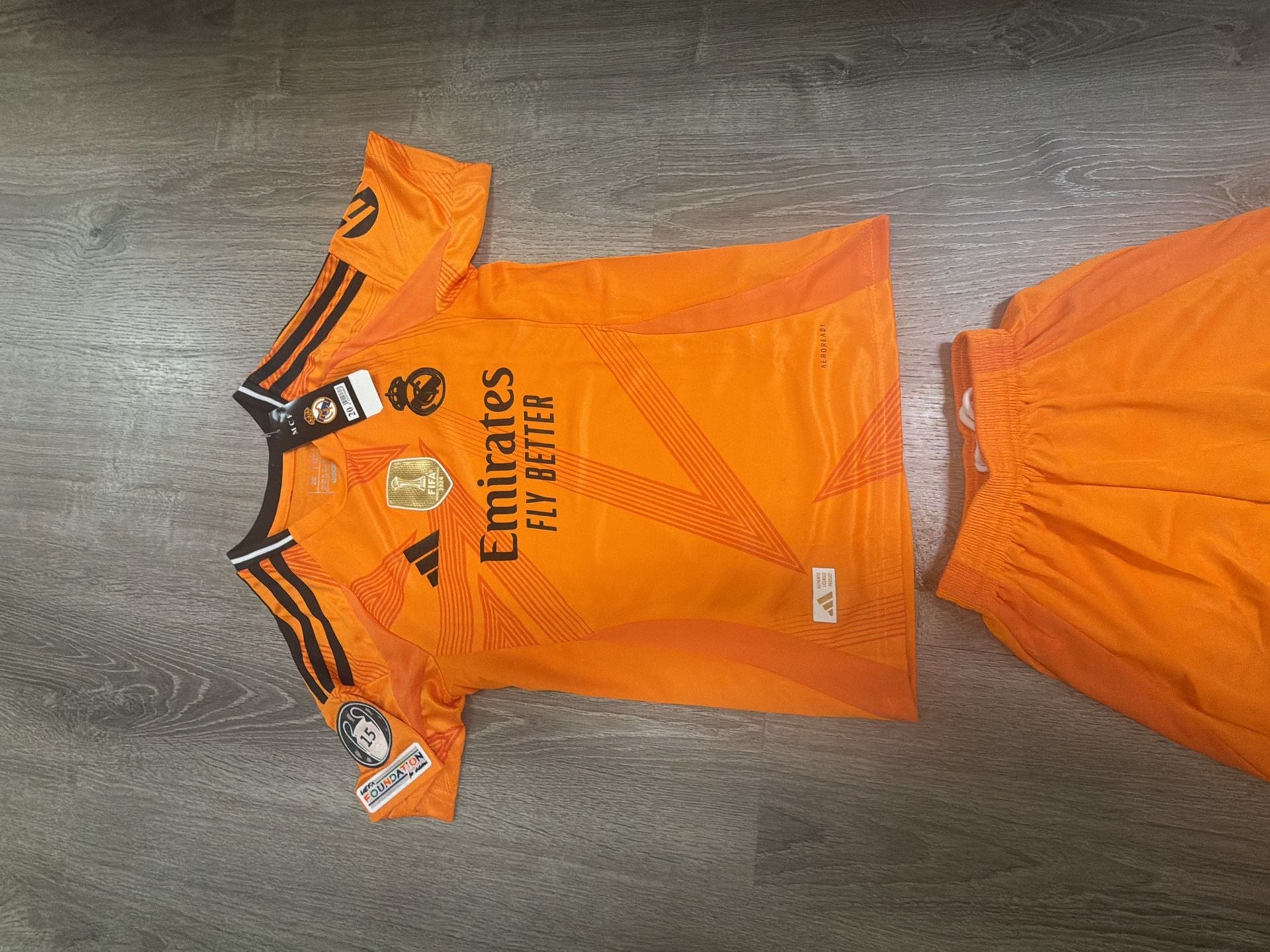Real Madrid 2024/25 Away Soccer Jersey and Shorts Set 7